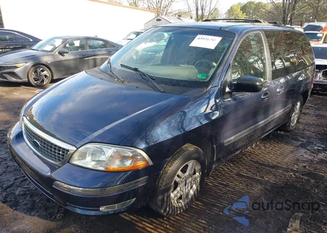 2002 Ford Windstar Sel z USA, uszkodzony, nr VIN 2FMDA56412BB54381